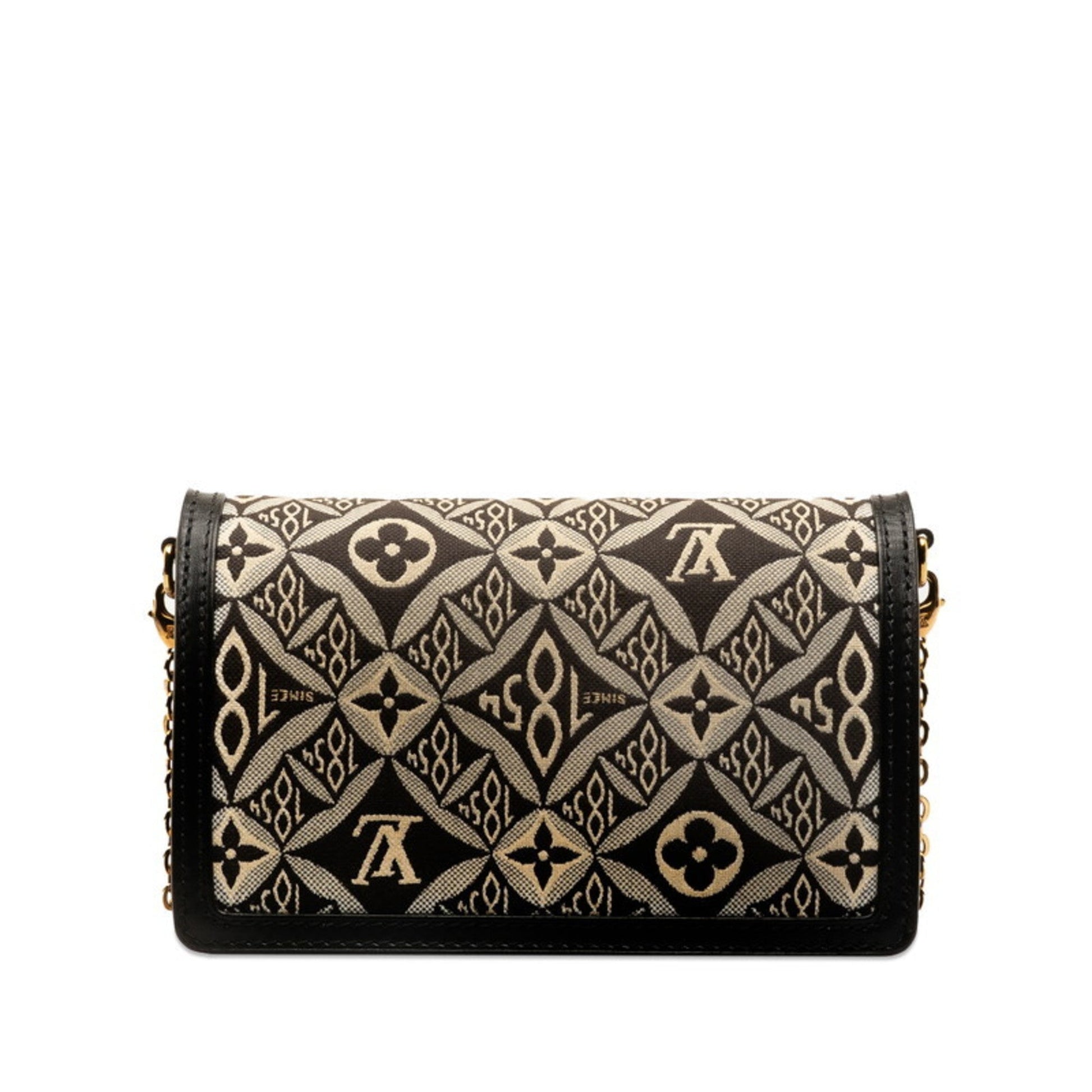 Louis Vuitton Monogram Monogram Noir Leather Shoulder Bag