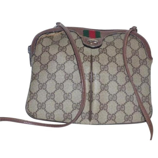 Gucci Leather Canvas Crossbody