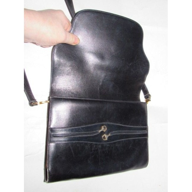 Gucci Envelope Leather Shoulder Bag