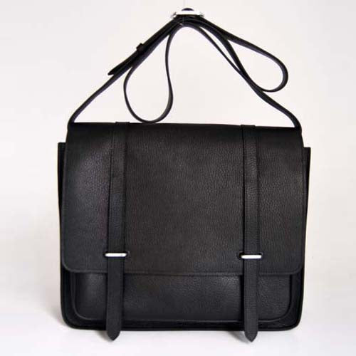 Luxury Hermes Steve 92111 Shoulder Bag Cow Leather