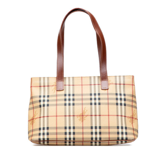 Burberry Shadow Horse Nova Check PVC 2way bag