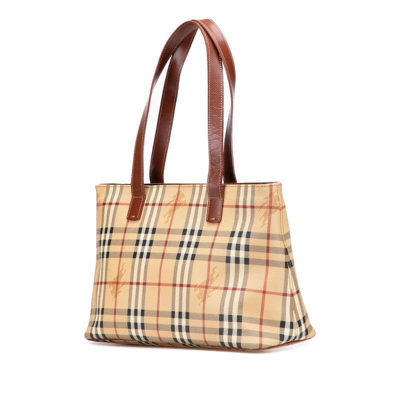 Burberry Shadow Horse Nova Check PVC 2way bag