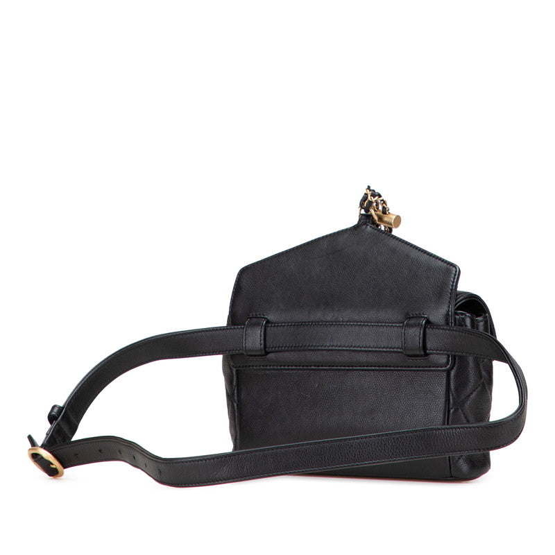 Chanel Coco Matelasse Lambskin 2way waist bag