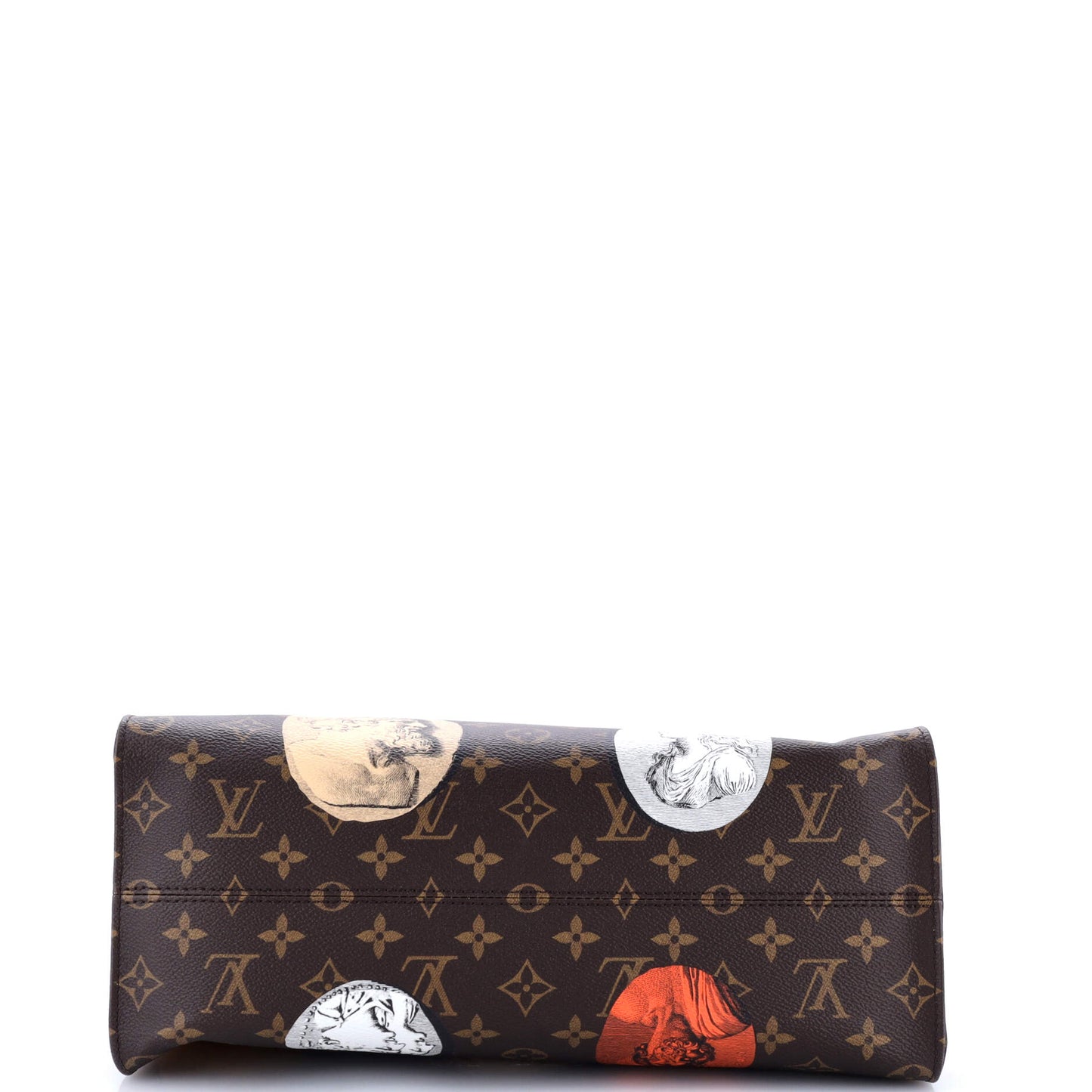 Louis Vuitton OnTheGo Tote Limited Edition Fornasetti Cameo Monogram Canvas MM