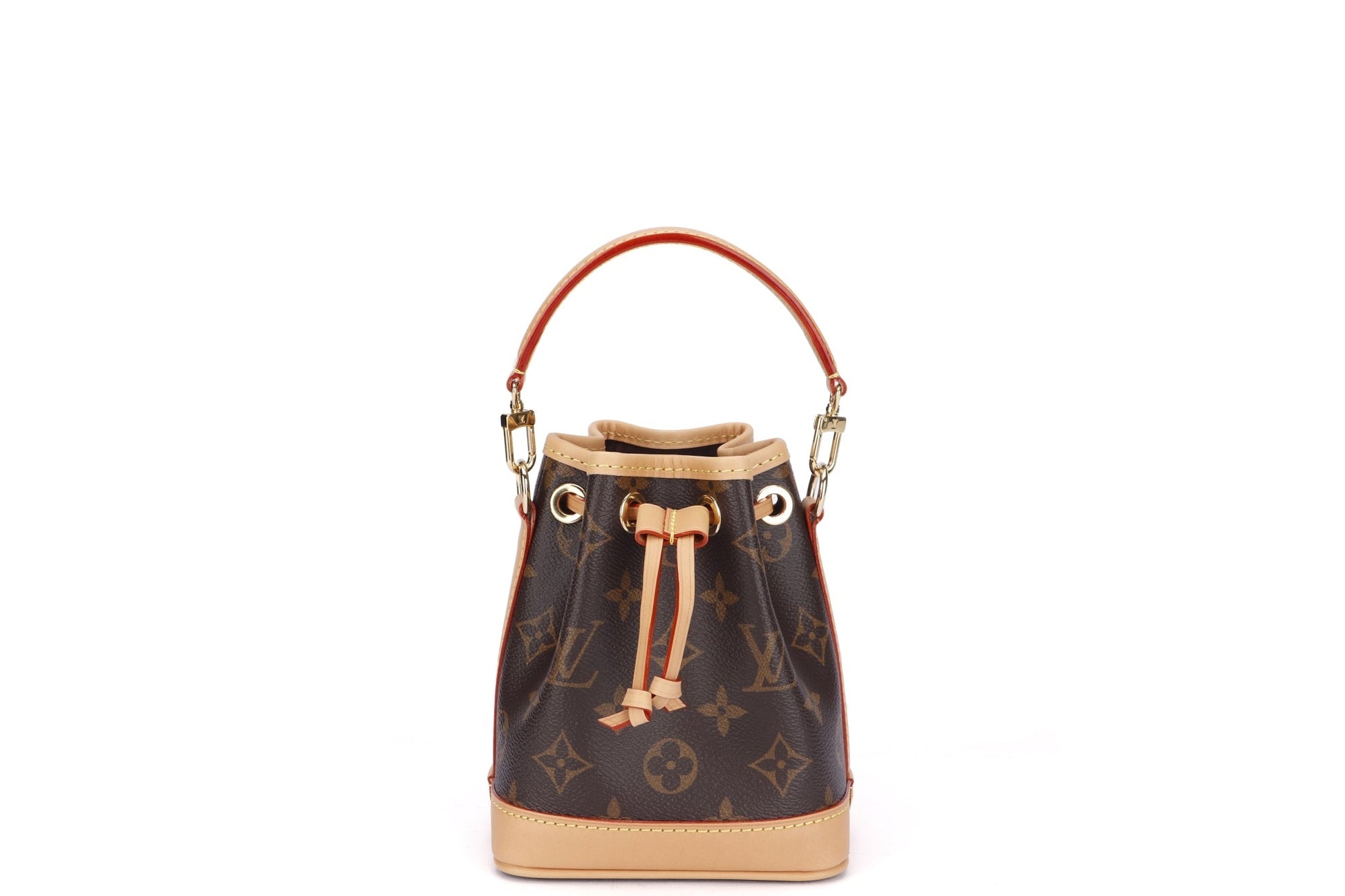 Louis Vuitton Nano Noé ( ) Monogram, with Strap & Handle, with Dust Cover & Box Handbag