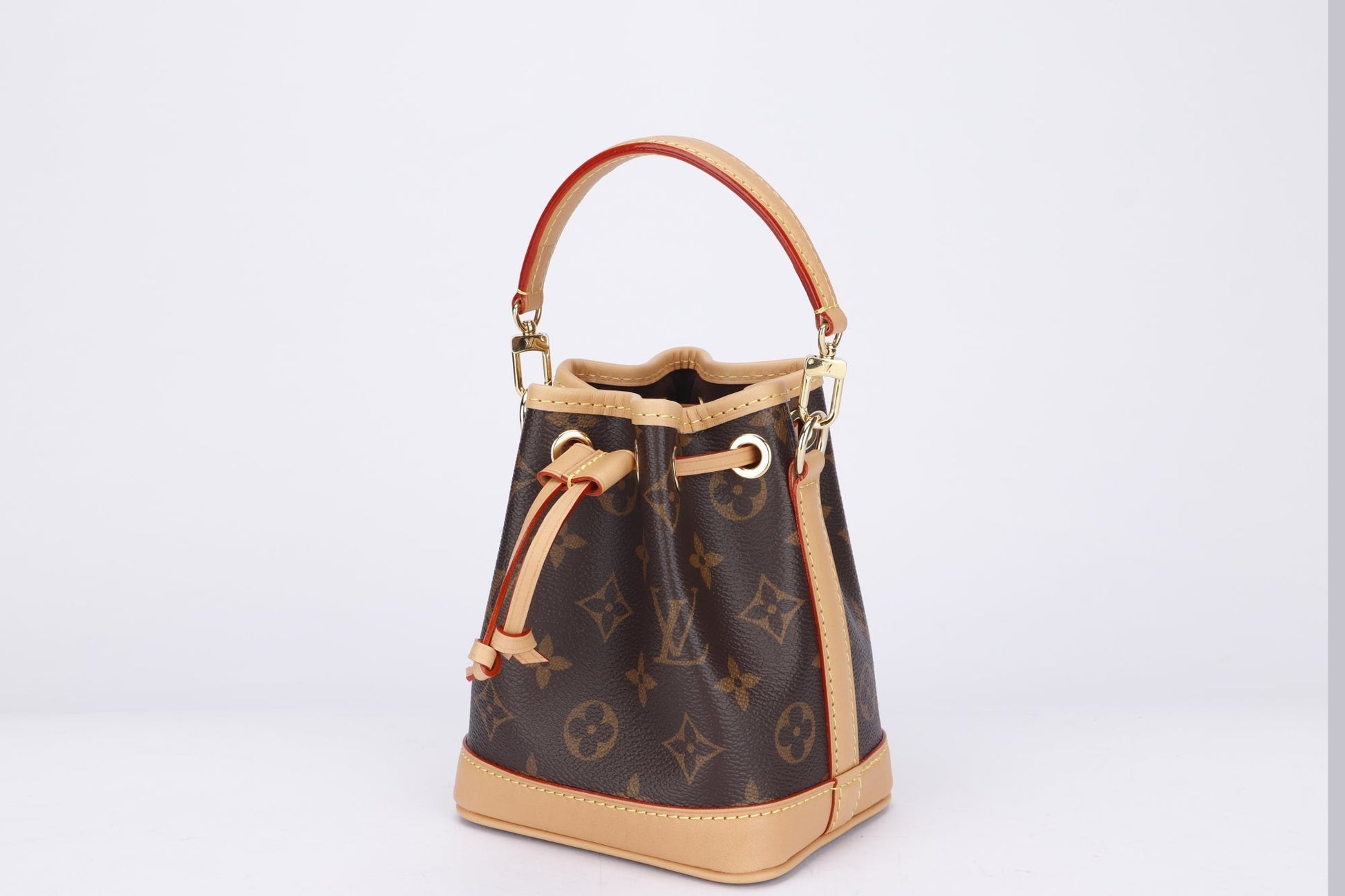 Louis Vuitton Nano Noé ( ) Monogram, with Strap & Handle, with Dust Cover & Box Handbag