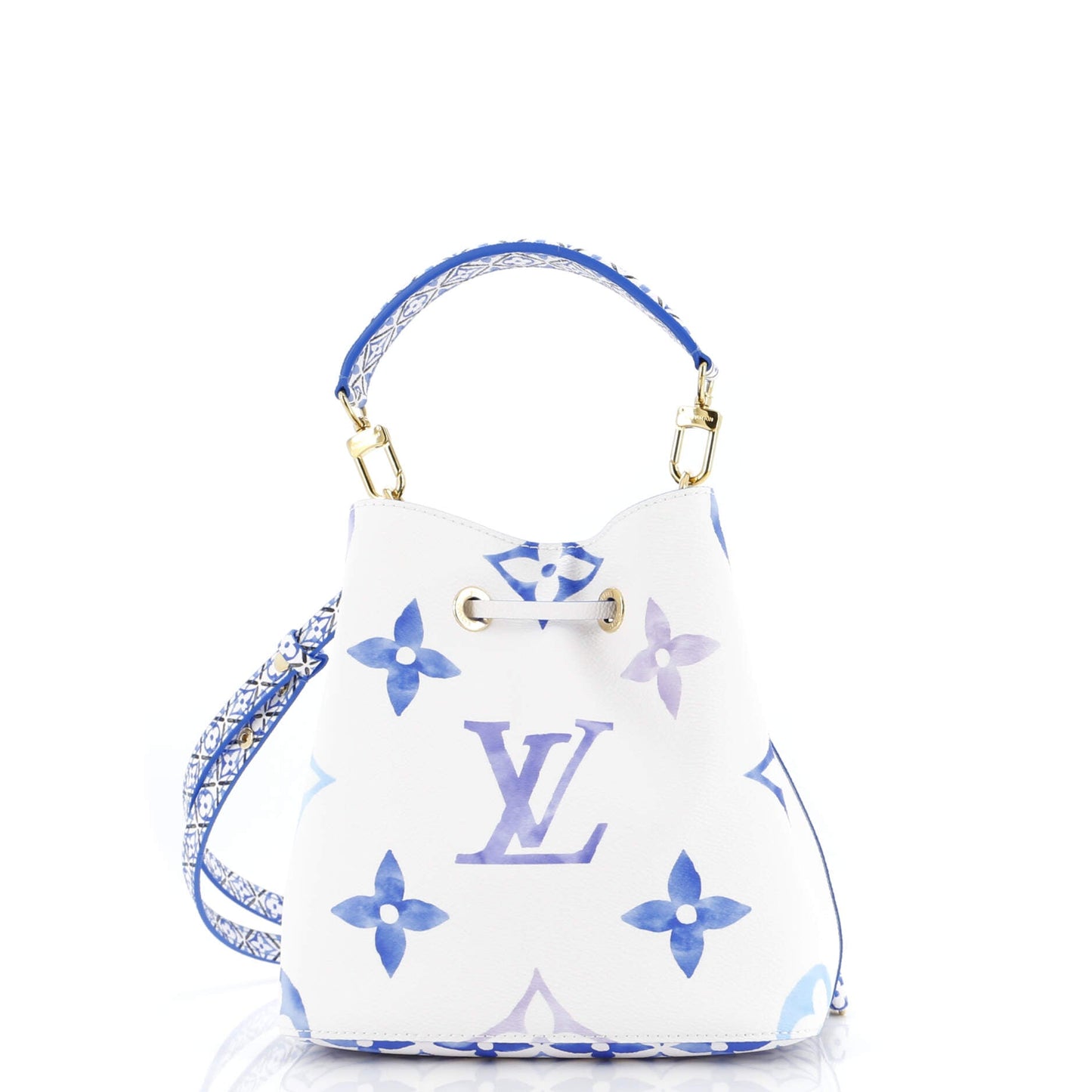 Louis Vuitton NeoNoe Handbag By The Pool Monogram Watercolor Giant BB
