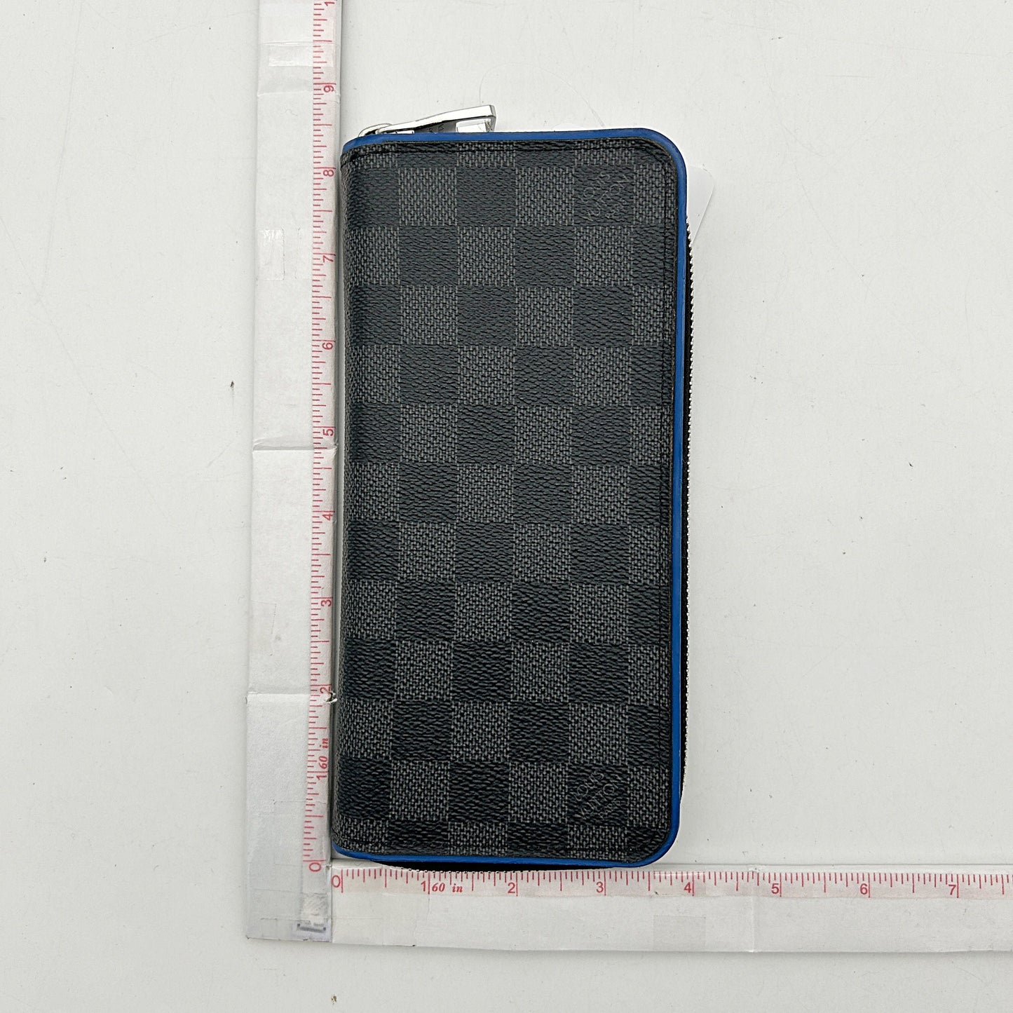 LOUIS VUITTON Damier Graphite Stripe Pocket Organizer Blue lv8927cc