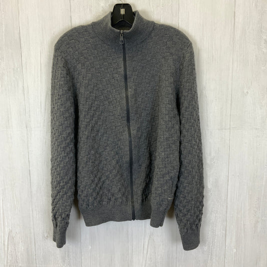 Grey Cardigan Luxury Designer Louis Vuitton, Size L Crossbody