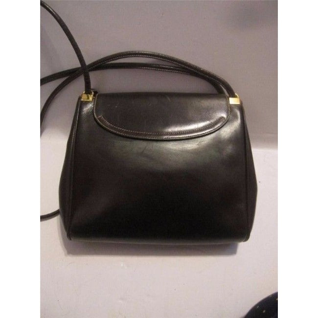 Gucci Envelope Monogram Leather Shoulder Bag