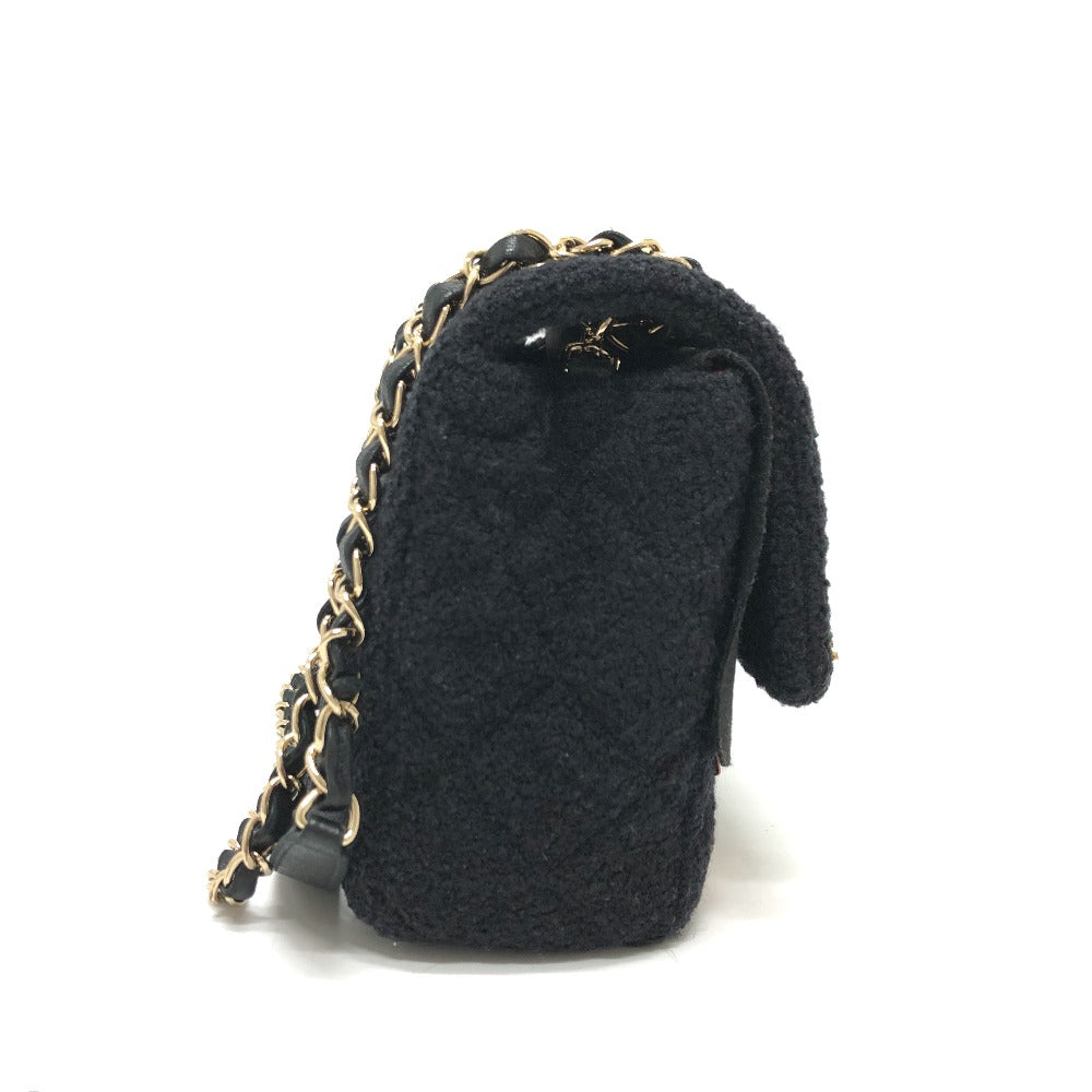 CHANEL Shoulder Bag AS2785 canvas black Matrasse No Icon Women