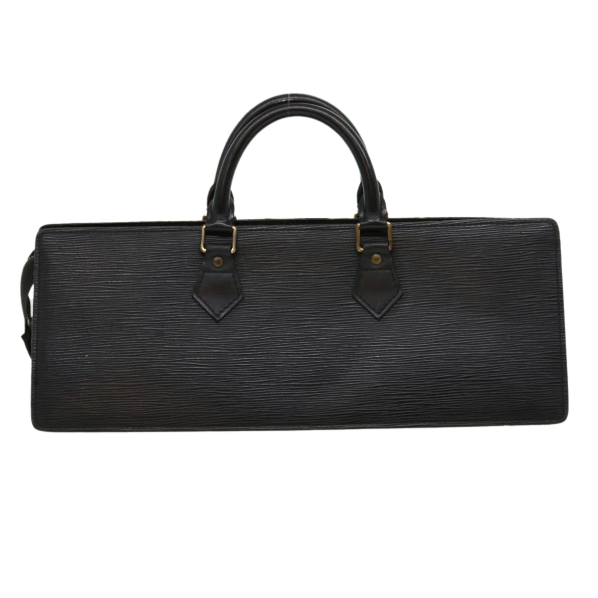 LOUIS VUITTON Epi Sac Triangle Hand Bag Black M52092 LV 31204