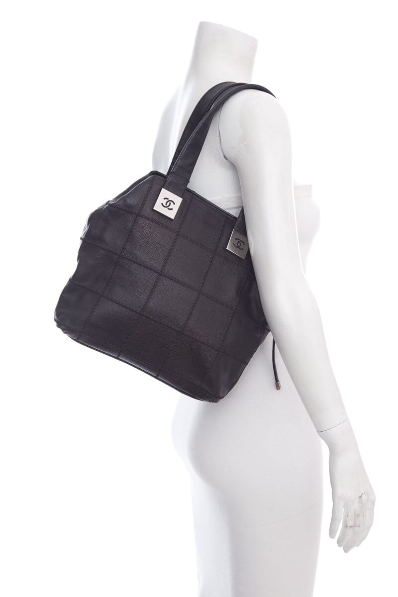 Chanel Black Leather HandBag