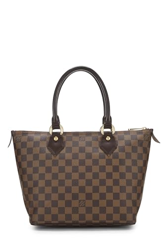 Louis Vuitton, Damier Ebene Saleya PM, Brown