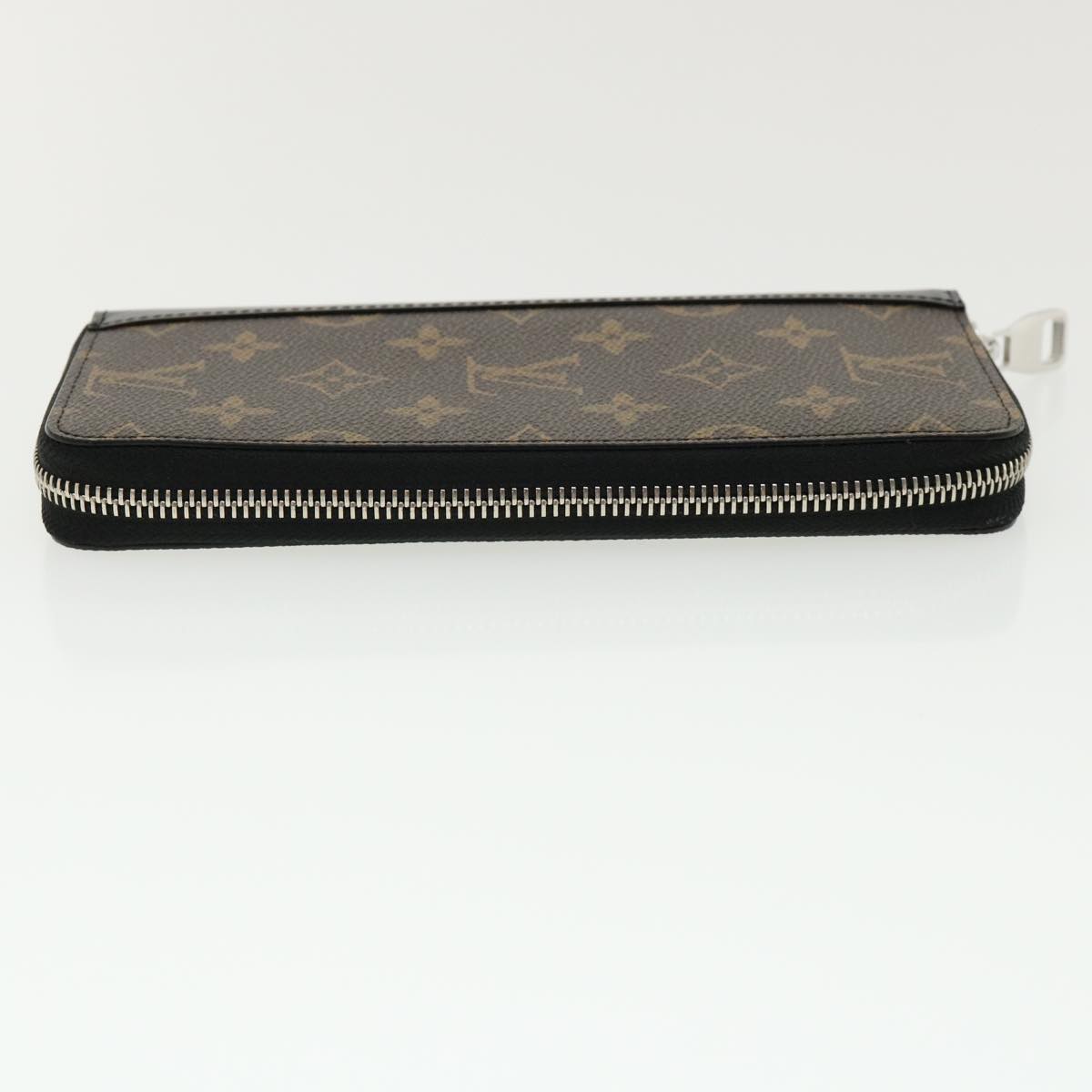 LOUIS VUITTON Monogram Macassar Portefeuille Thanon Long Wallet M63489 LV 31715A