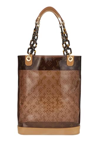 Louis Vuitton, Monogram Ambre Vinyl Cabas MM, Brown