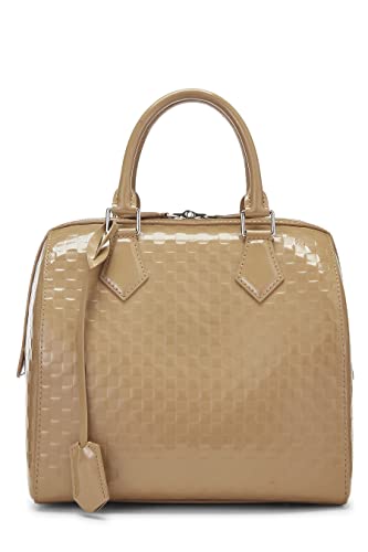 Louis Vuitton, Beige Damier Facette Cube MM, Beige