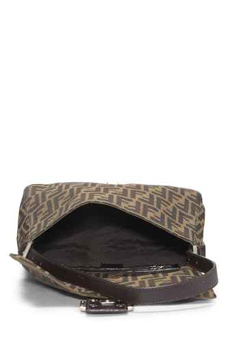 Fendi, Brown Zucca Canvas Mama, Brown