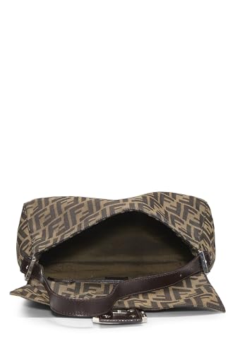 Fendi, Brown Zucca Canvas Mama, Brown