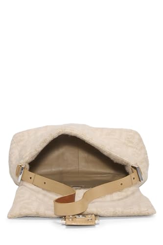 Fendi, Beige Zucca Wool Mama, Beige