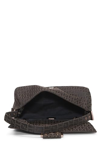 Fendi, Brown Zucchino Canvas Mama, Brown