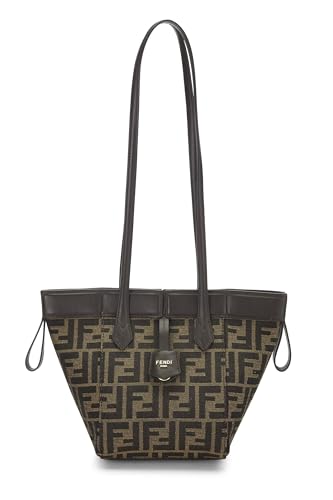 Fendi, Brown Zucca Canvas Origami Mini, Brown