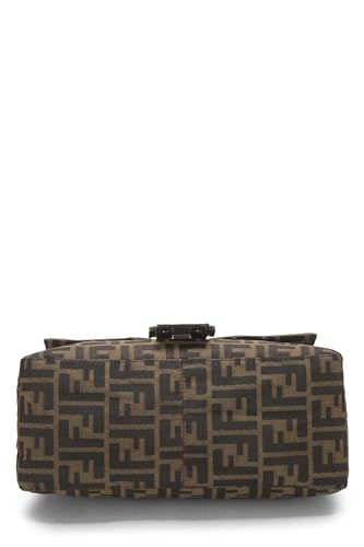 Fendi, Brown Zucca Canvas Mama, Brown