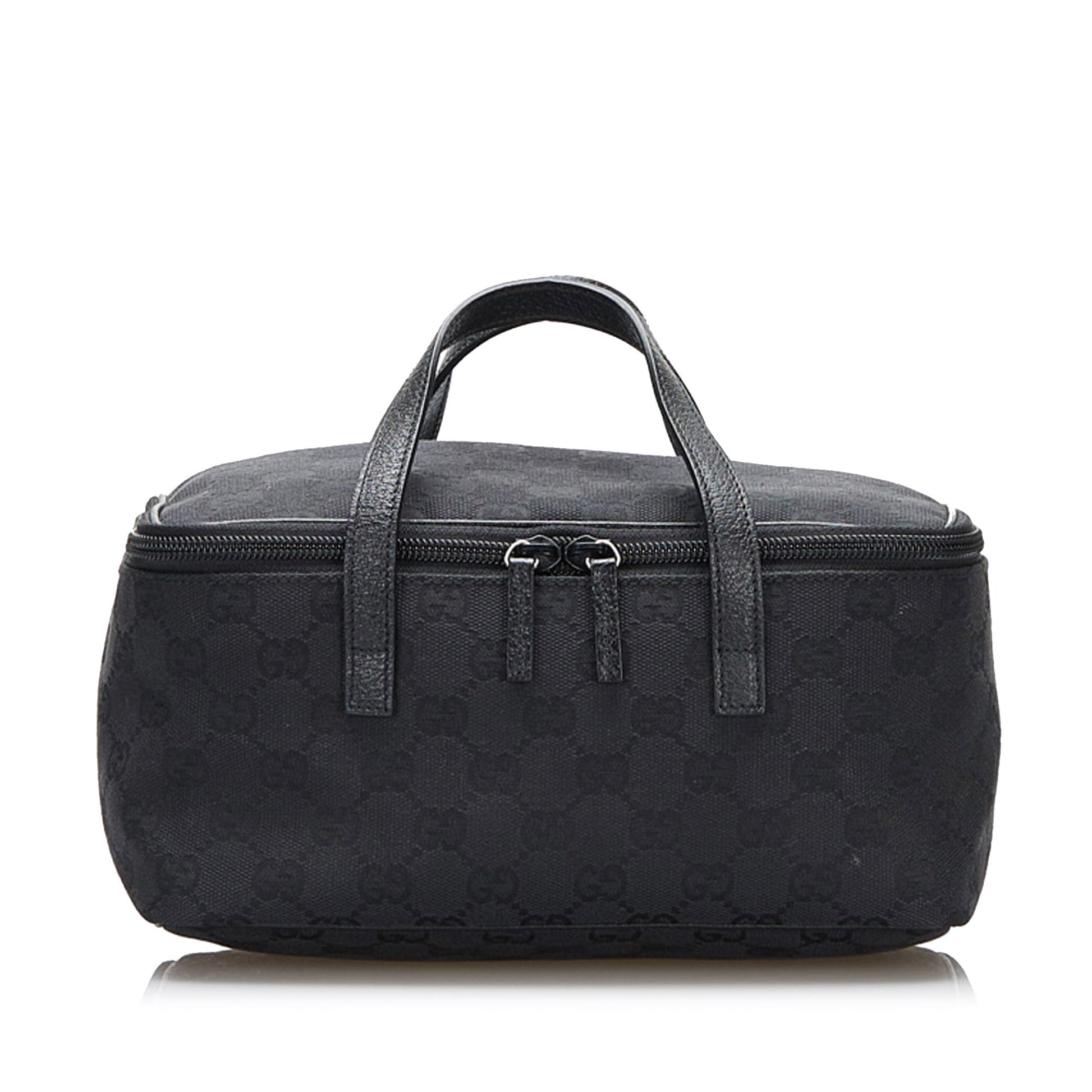 Gucci Leather Canvas Handbag Style 8