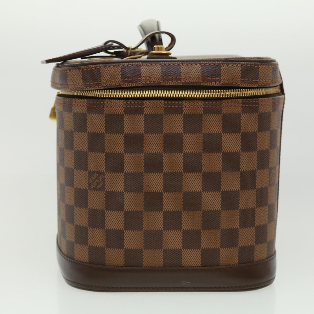LOUIS VUITTON Damier Ebene Nice Hand Bag SPO 2way N47280 LV 32758