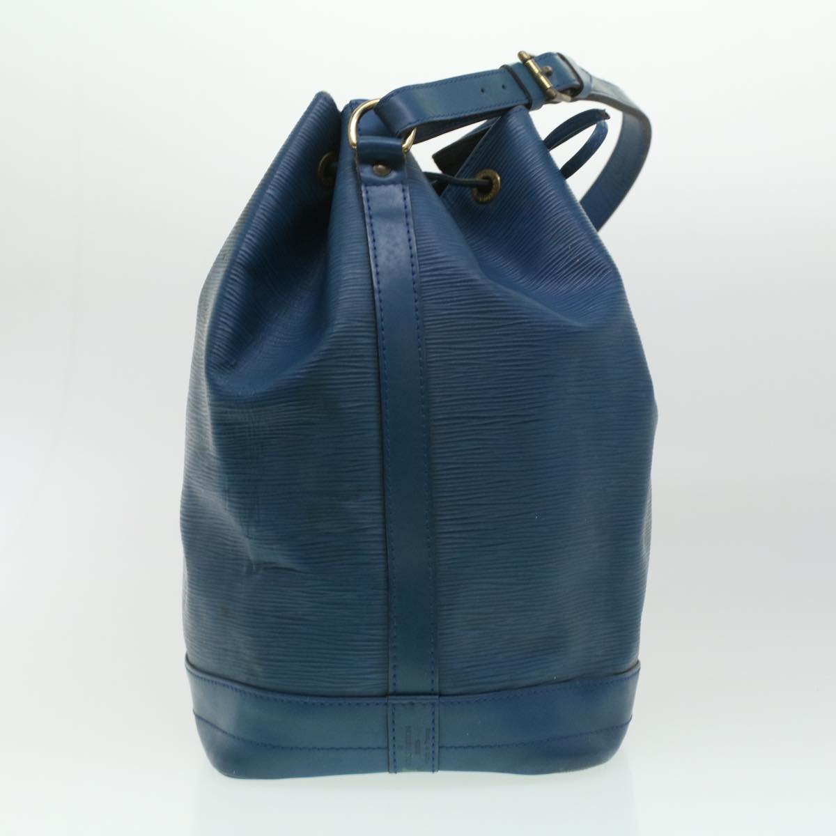 LOUIS VUITTON Epi Noe Shoulder Bag Blue LV Auth