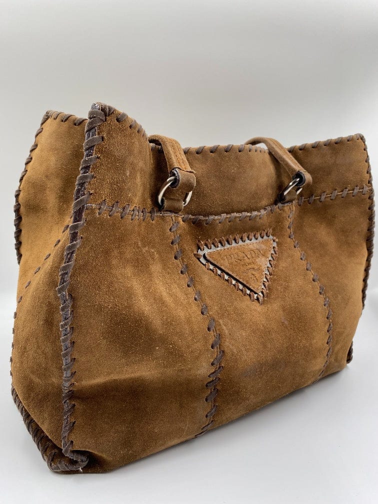 Prada Suede Tote