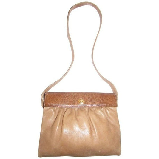 Gucci Envelope Leather Shoulder Bag