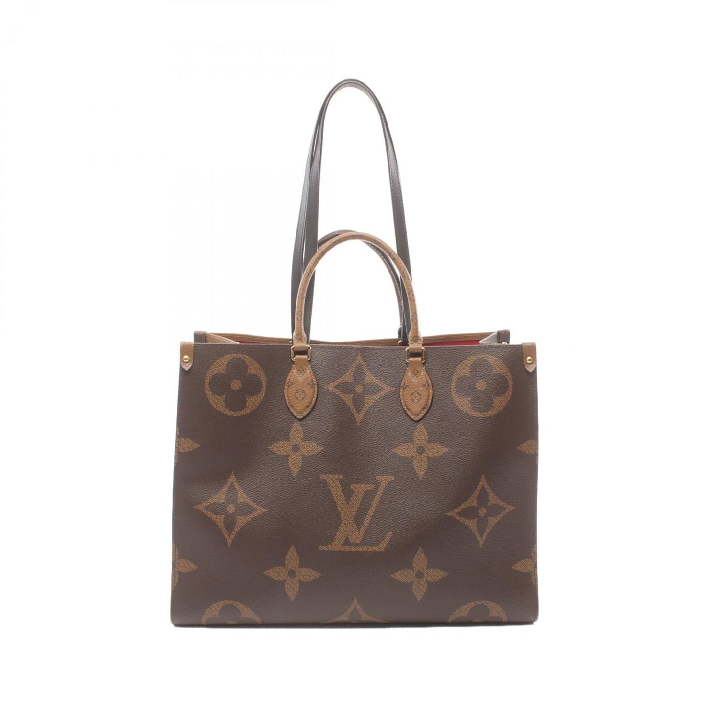 Louis Vuitton Coated Canvas Leather Shoulder Bag
