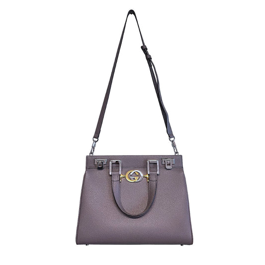 Gucci Leather Top Handle Shoulder Bag
