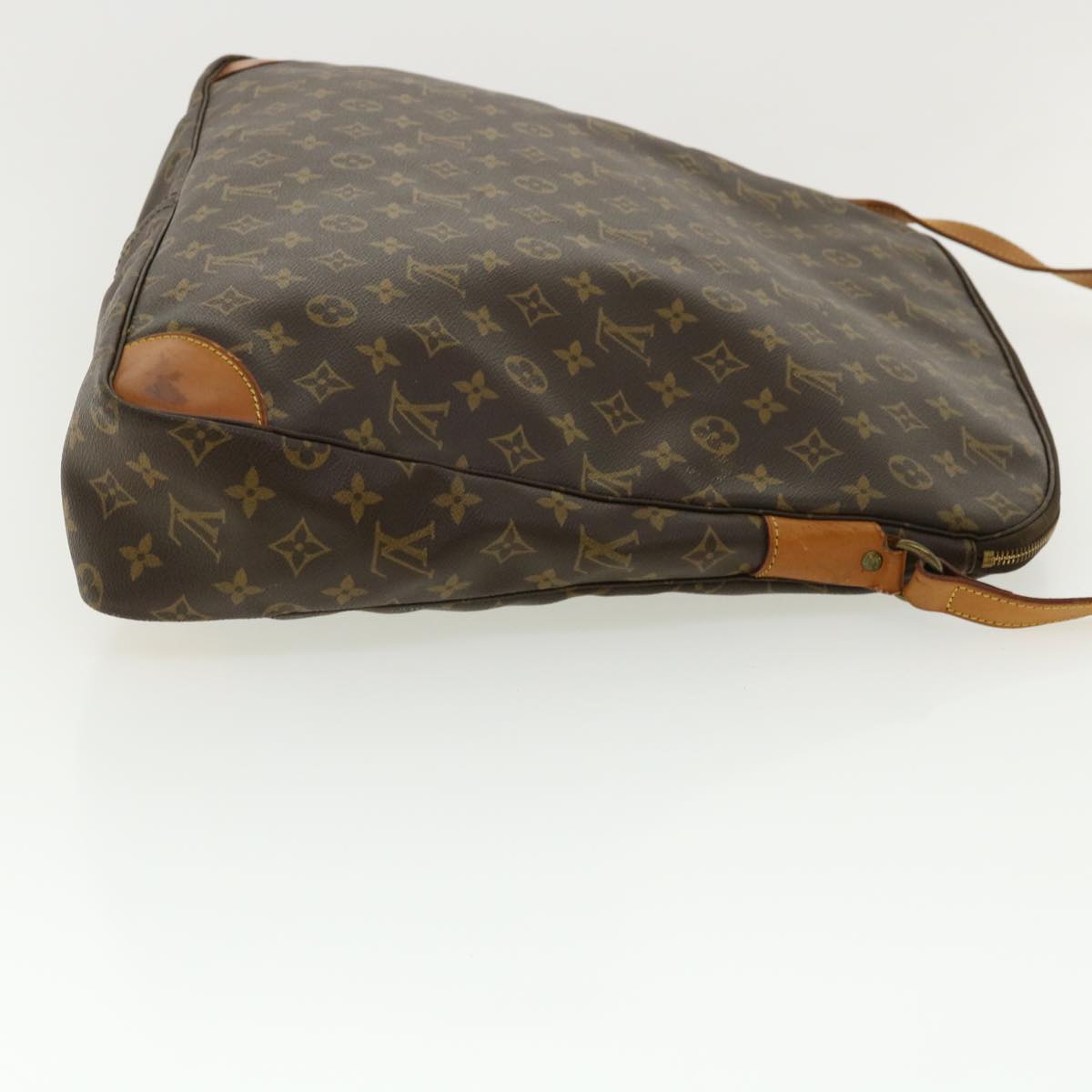 LOUIS VUITTON Monogram Boulogne 50 Shoulder Bag LV Auth