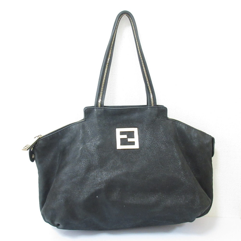 Fendi Rampo Leather 2way Shoulder Bag