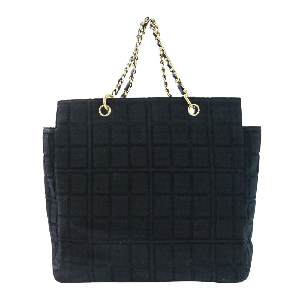 Chanel Choco Bar Cotton Jersey 2way Handbag