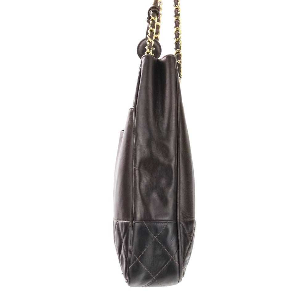 Chanel MatelassÃ© Leather Chain Shoulder Bag