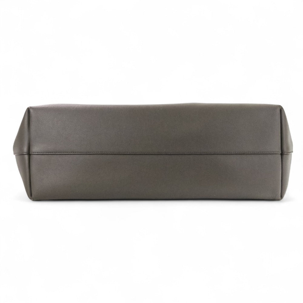 Saint Laurent Paris Leather Shopping Tote Bag