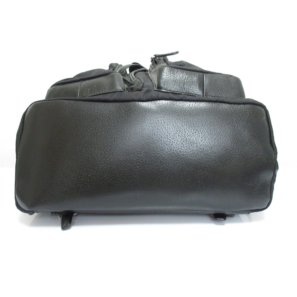 Gucci Nylon Leather Backpack