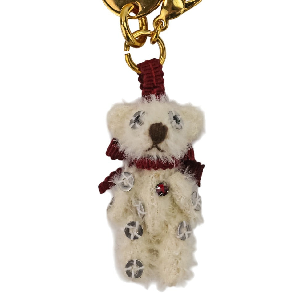 Prada Bear Mini Charm Key Holder Bag Charm