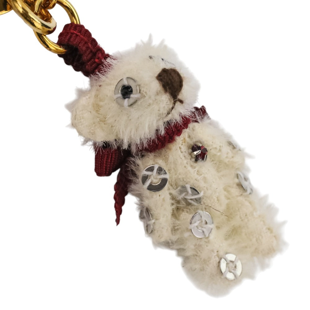 Prada Bear Mini Charm Key Holder Bag Charm