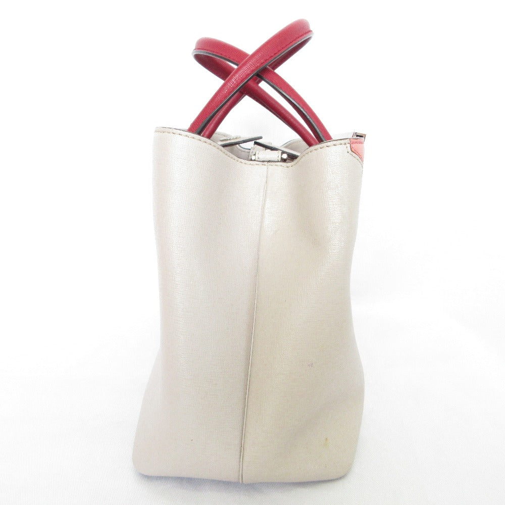 Fendi Origami MEDIUM Canvas Calf Shoulder Bag