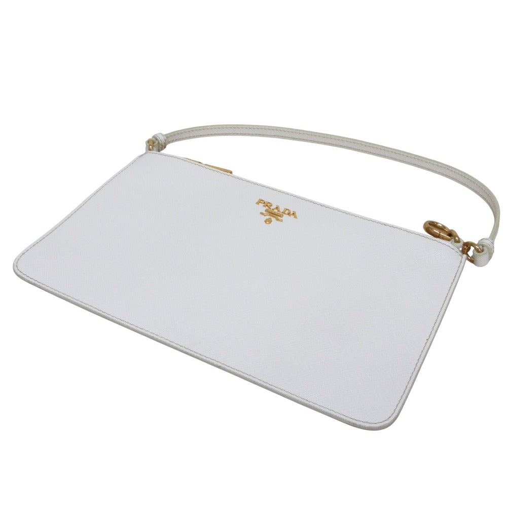Prada Saffiano Leather Accessory Pouch