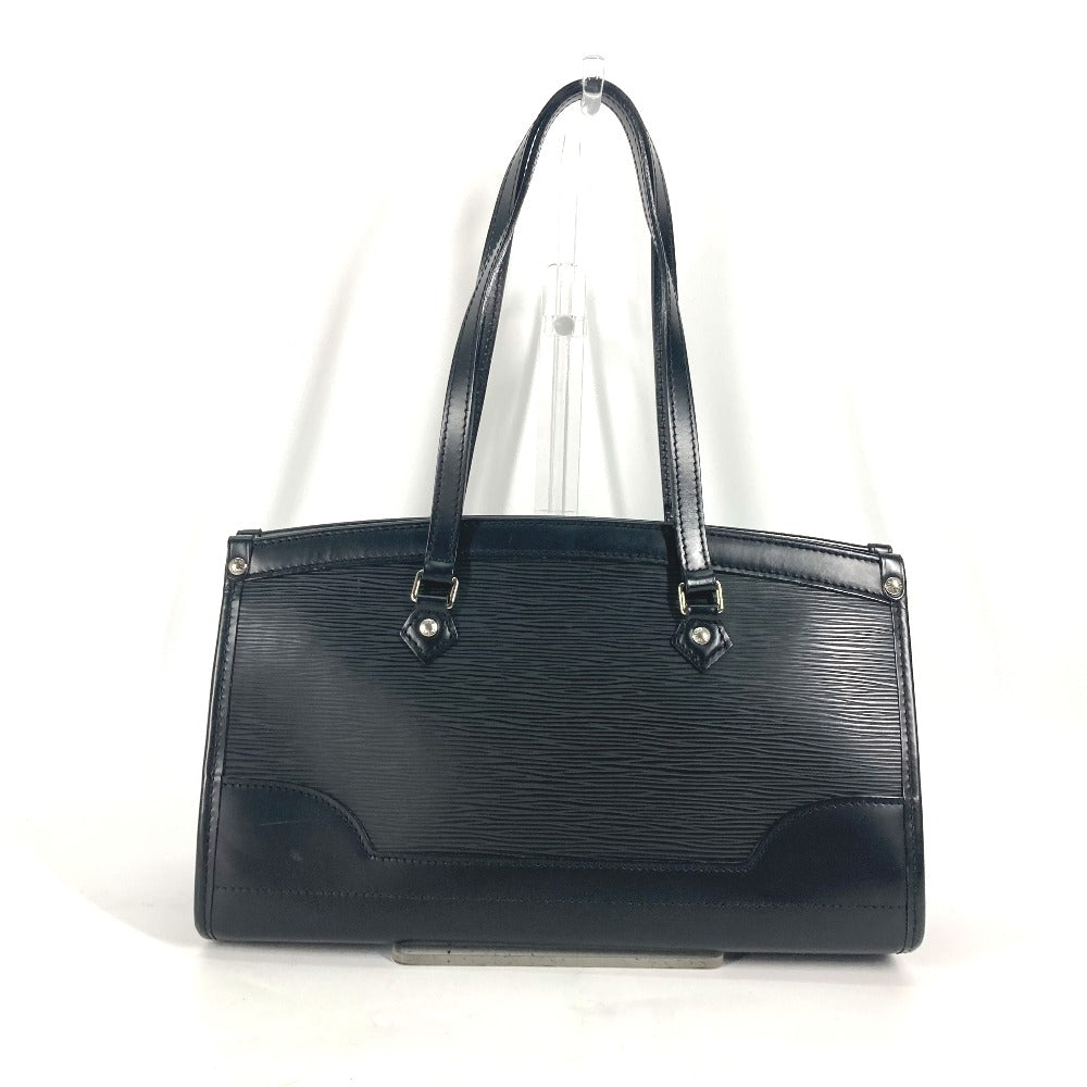 LOUIS VUITTON Shoulder Bag Epi Leather black Epi Madeleine PM Women