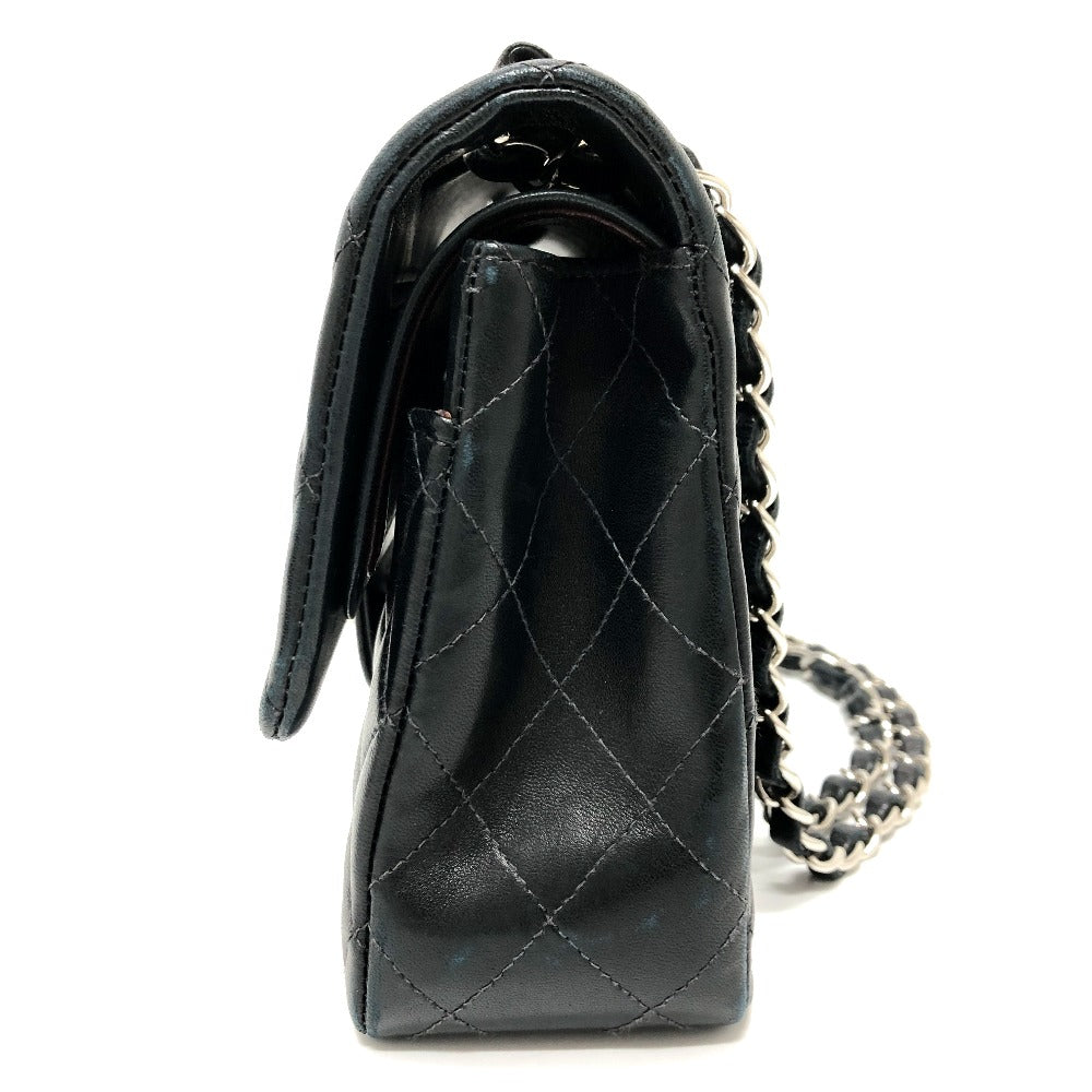 CHANEL Shoulder Bag A01112 lambskin black Matrasse 25