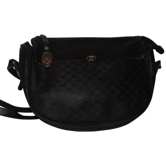 Gucci Leather Canvas Crossbody