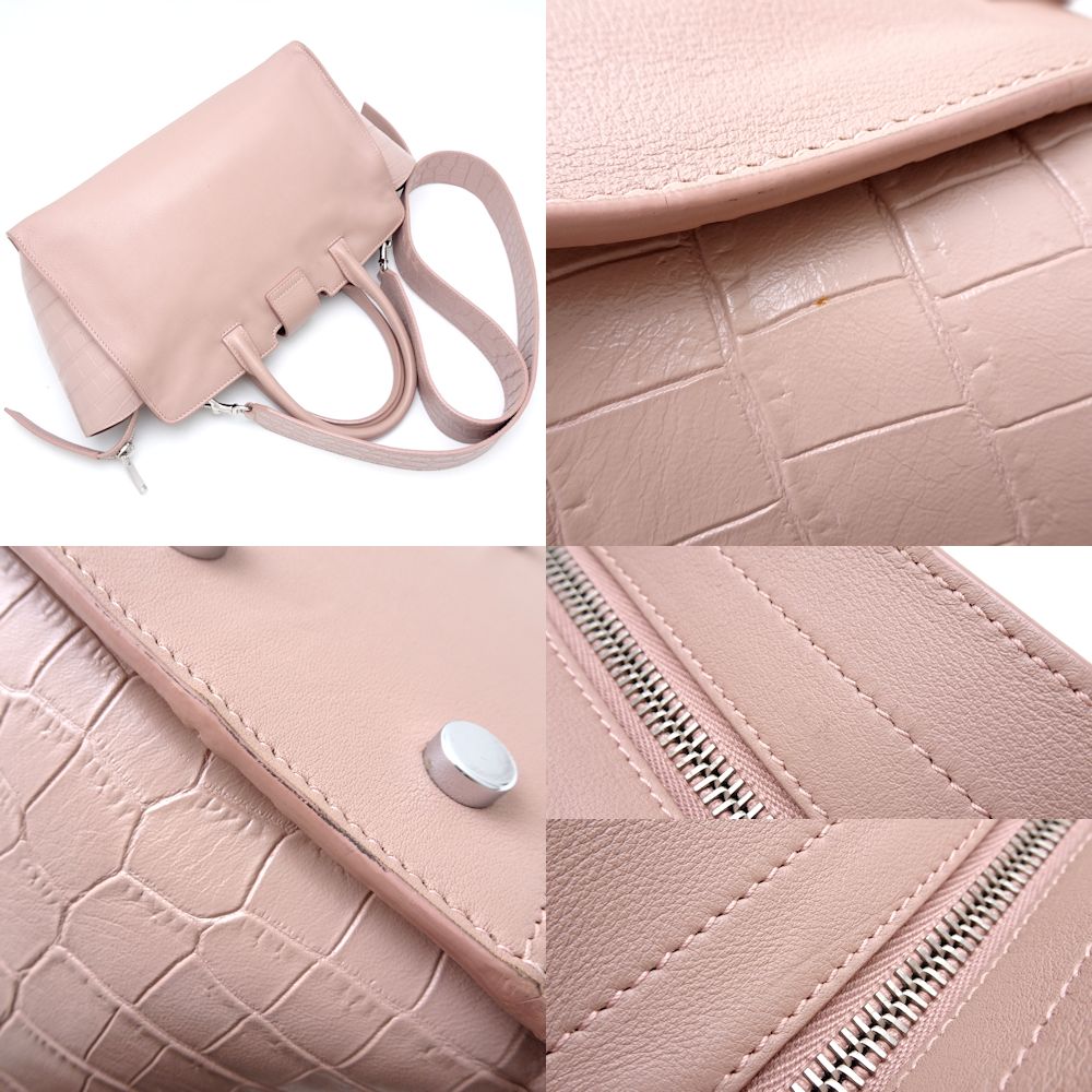 Saint Laurent Baby Downtown Cabas Leather Bag