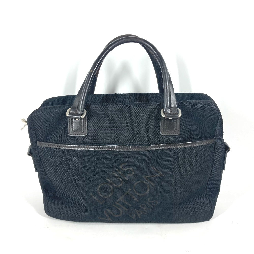 LOUIS VUITTON Business bag Damier Jean Canvas black Damier Jean Yak Women
