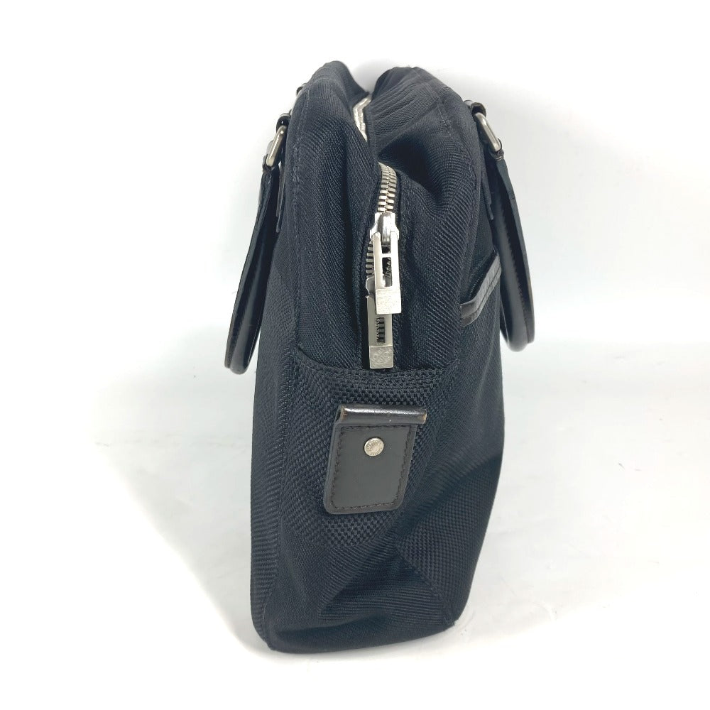 LOUIS VUITTON Business bag Damier Jean Canvas black Damier Jean Yak Women